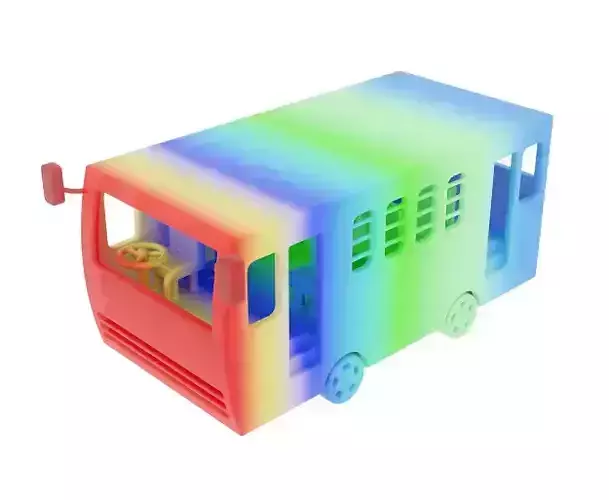 Bus CFD 3D Image 3D model