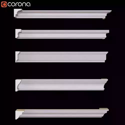 Plastering corona mouldings