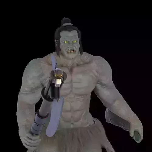 Creature Dude 3D model