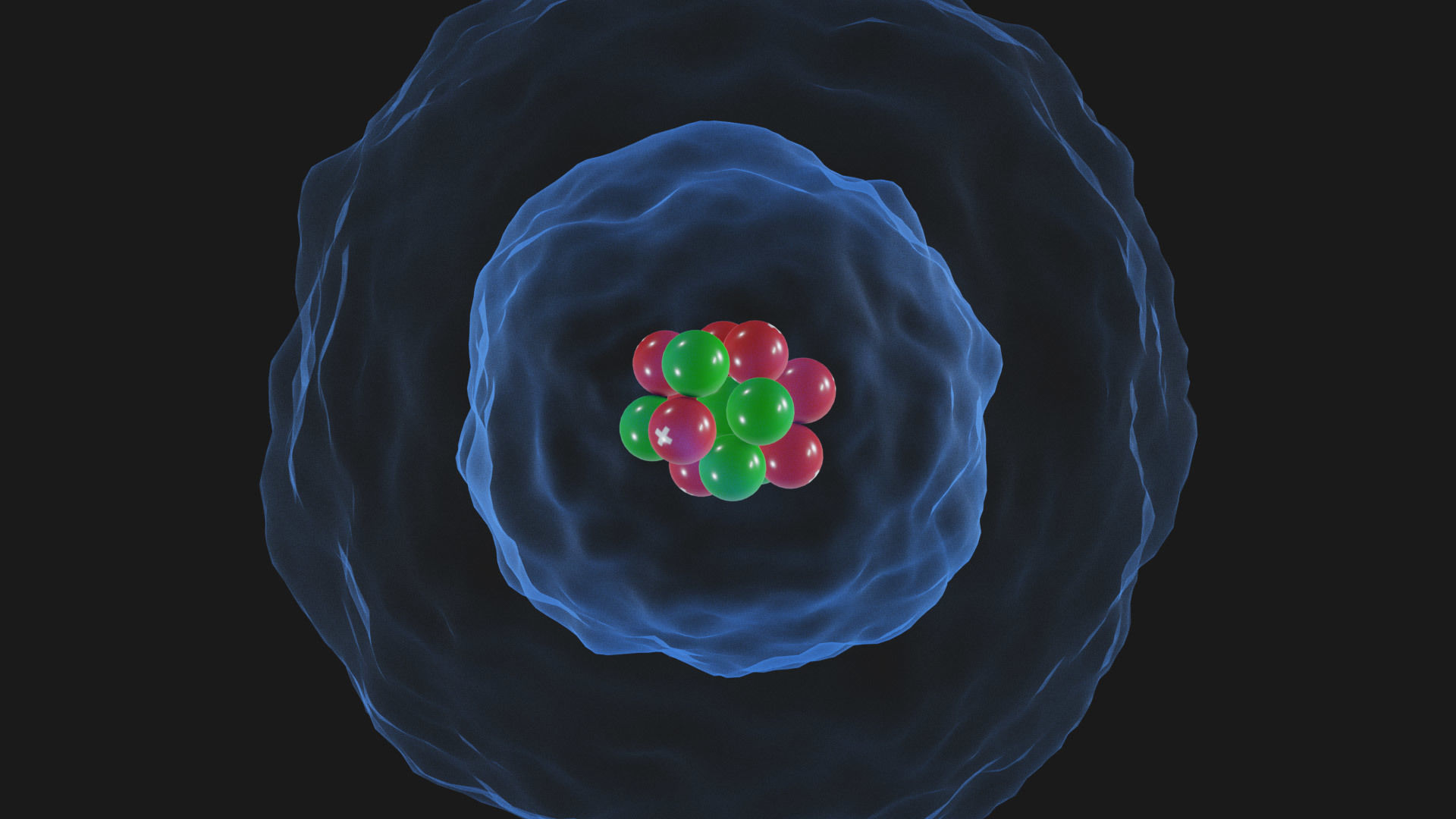 Atom Quantum Model - Schrodinger 3D model_4