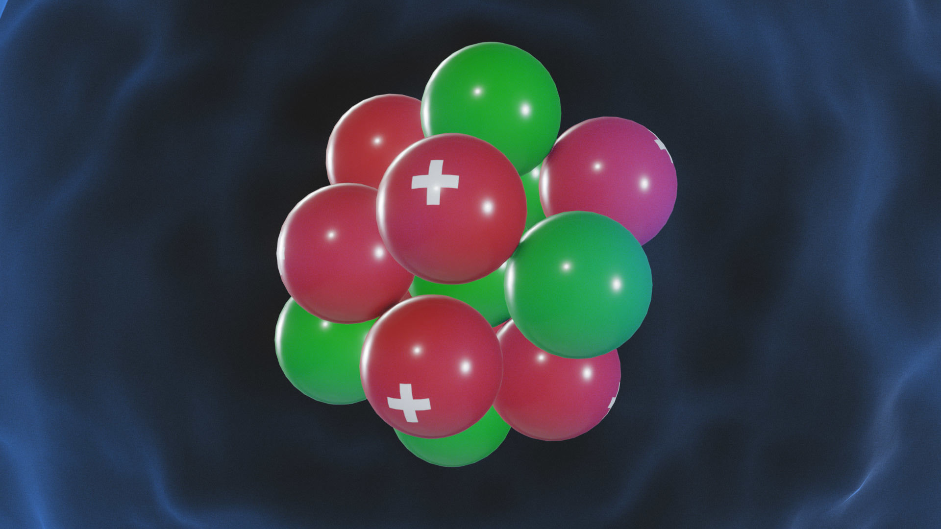 Atom Quantum Model - Schrodinger 3D model_2