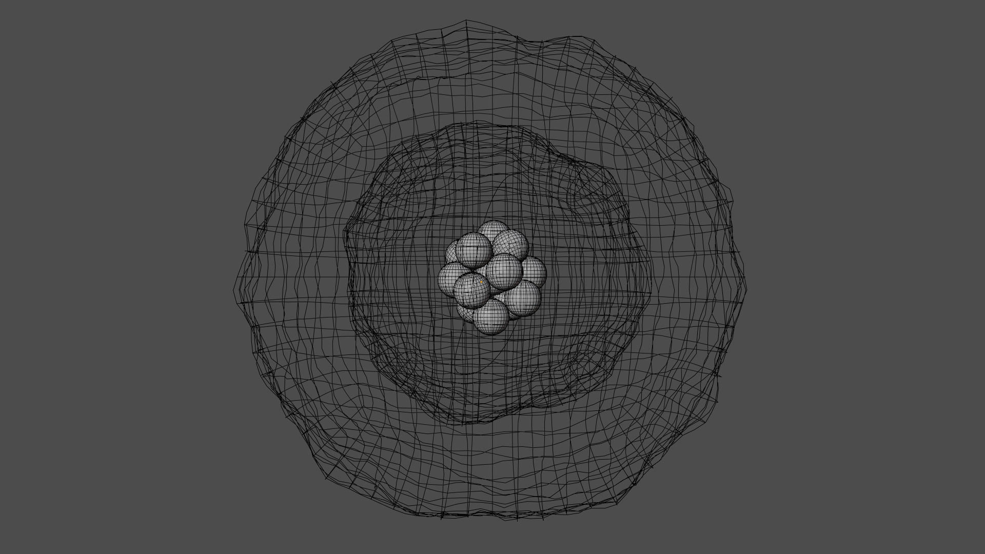 Atom Quantum Model - Schrodinger 3D model_6