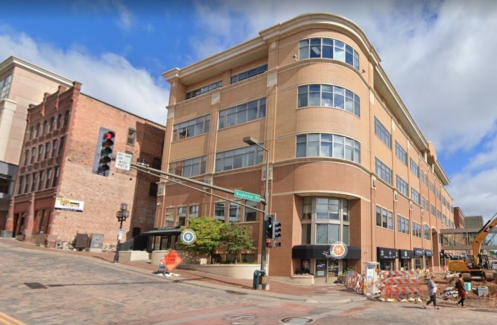 Two Colorful Low Poly Buildings Low-poly 3D model_1