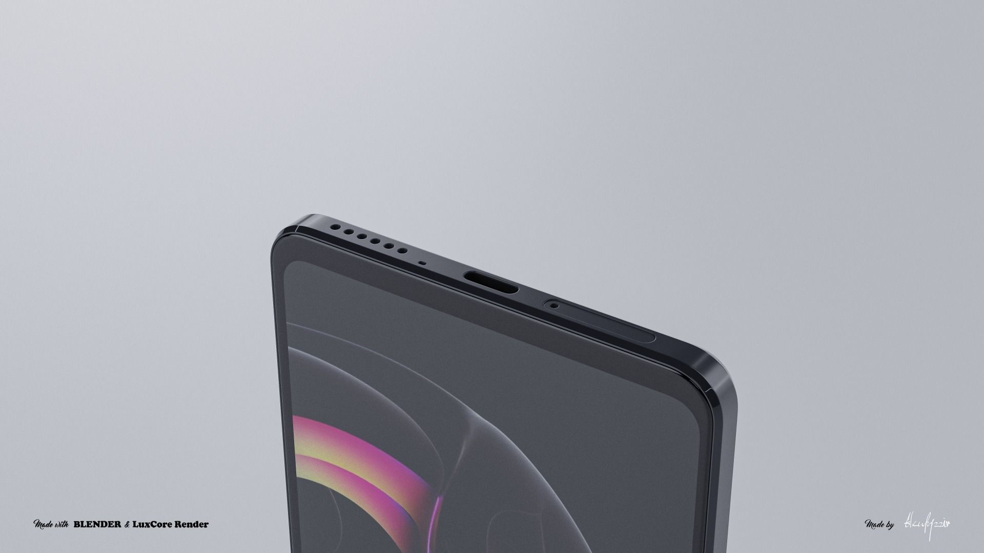 MOTOROLA EDGE 20 3D model_14