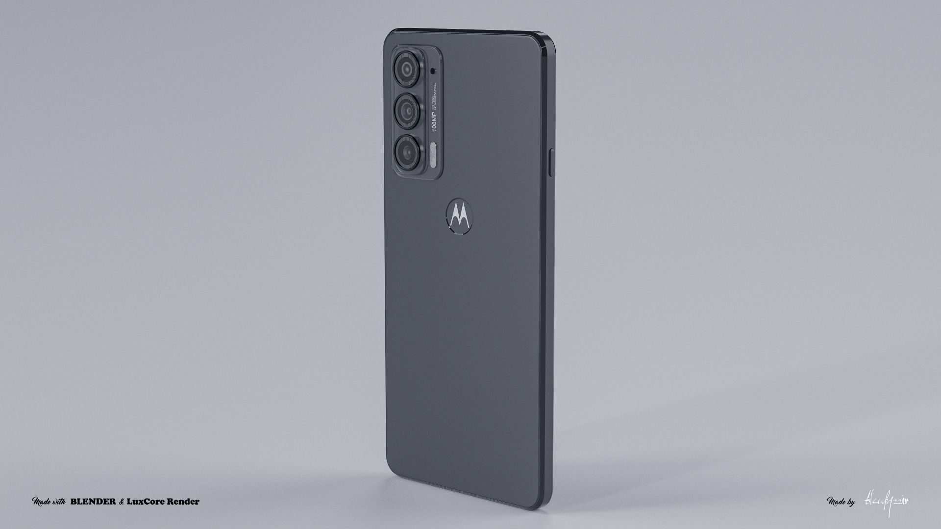 MOTOROLA EDGE 20 3D model_9