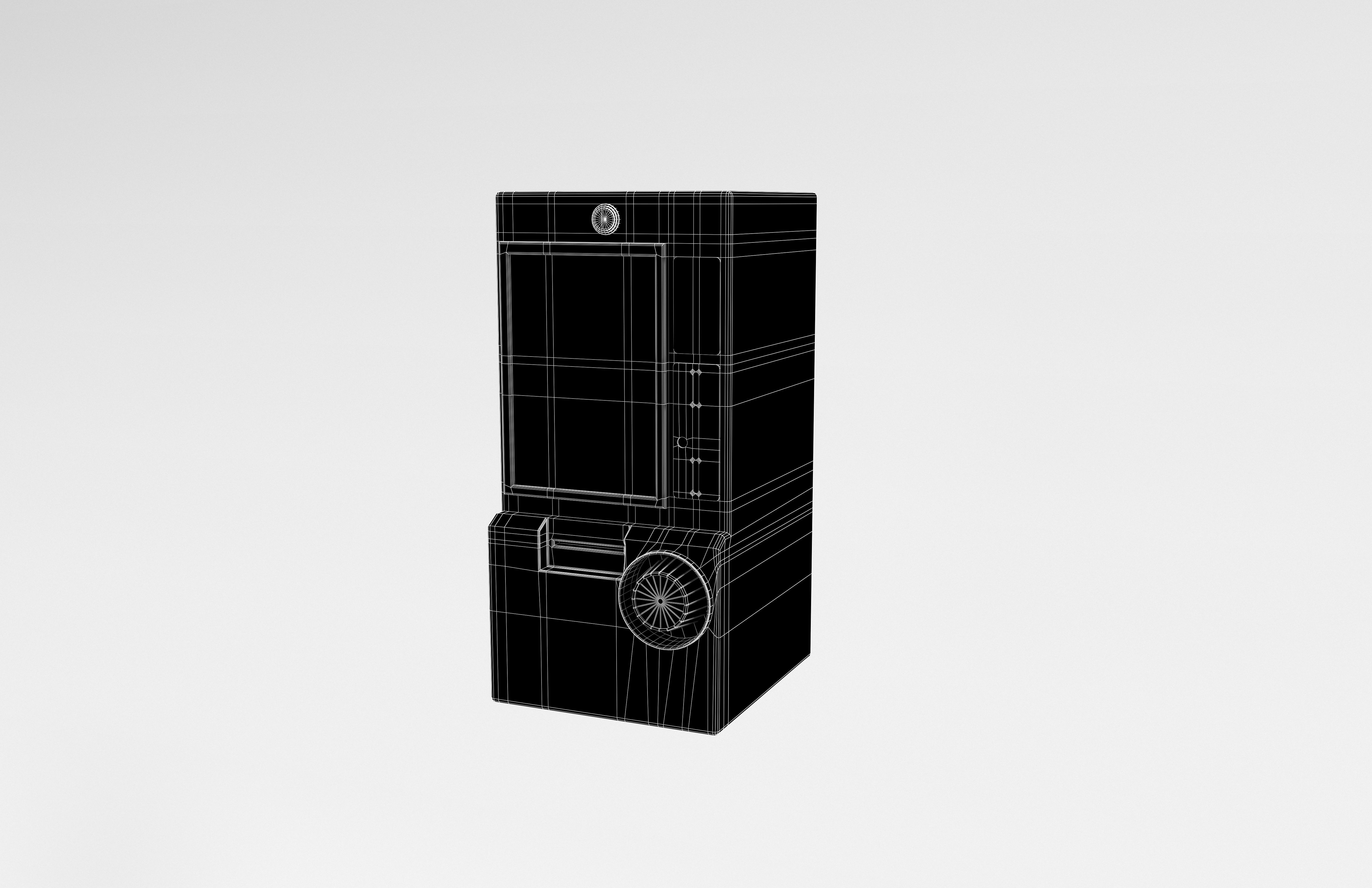 Yes Card Machine v1 002 Low-poly 3D model_6