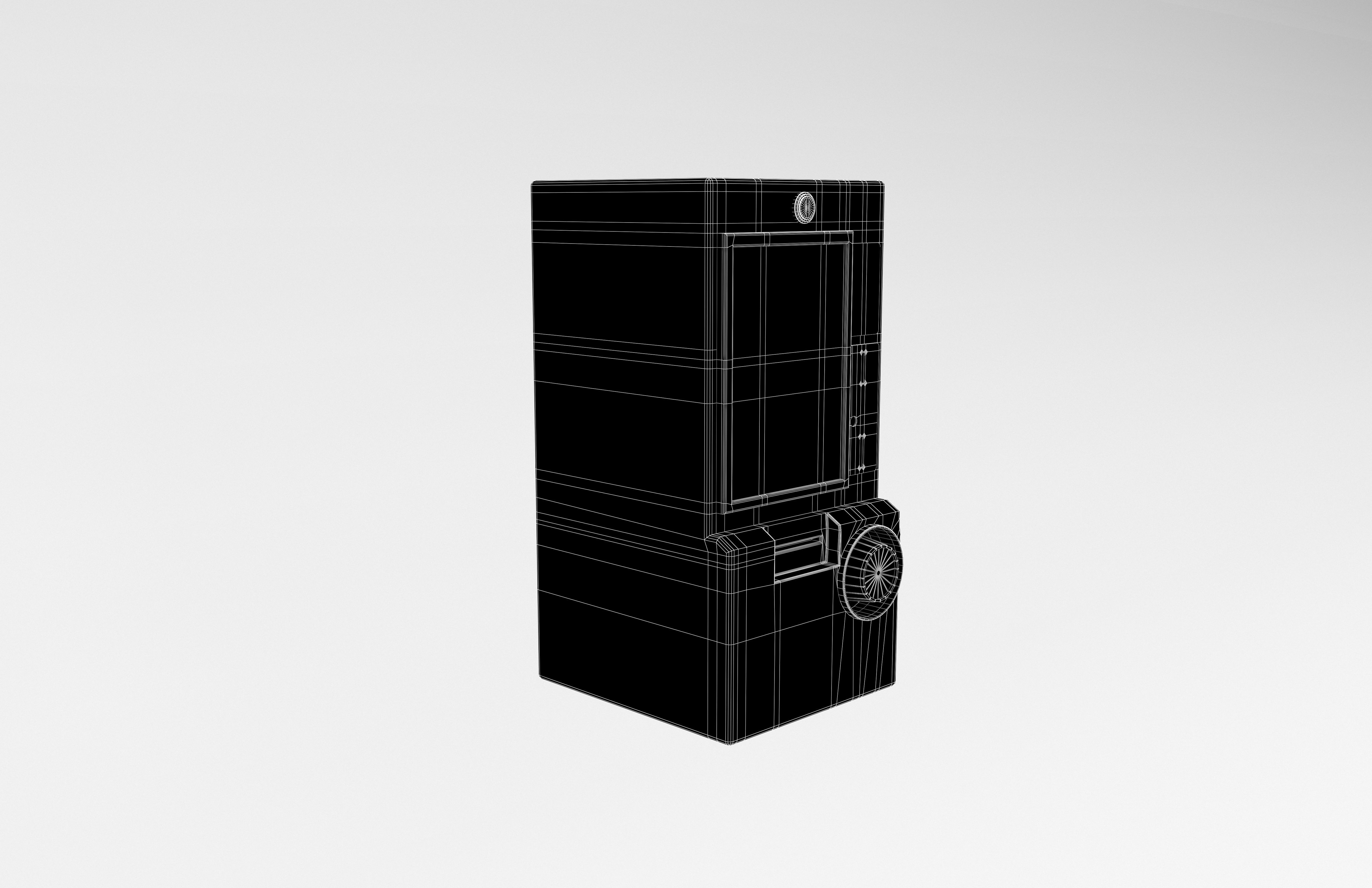 Yes Card Machine v1 002 Low-poly 3D model_7