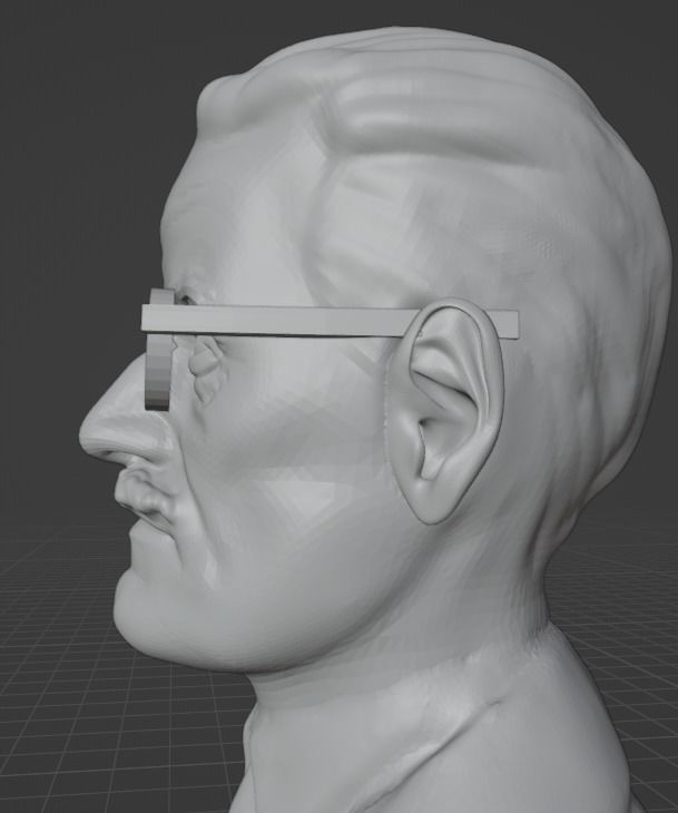James Joyce 3D print model_5