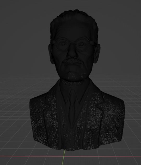 James Joyce 3D print model_8