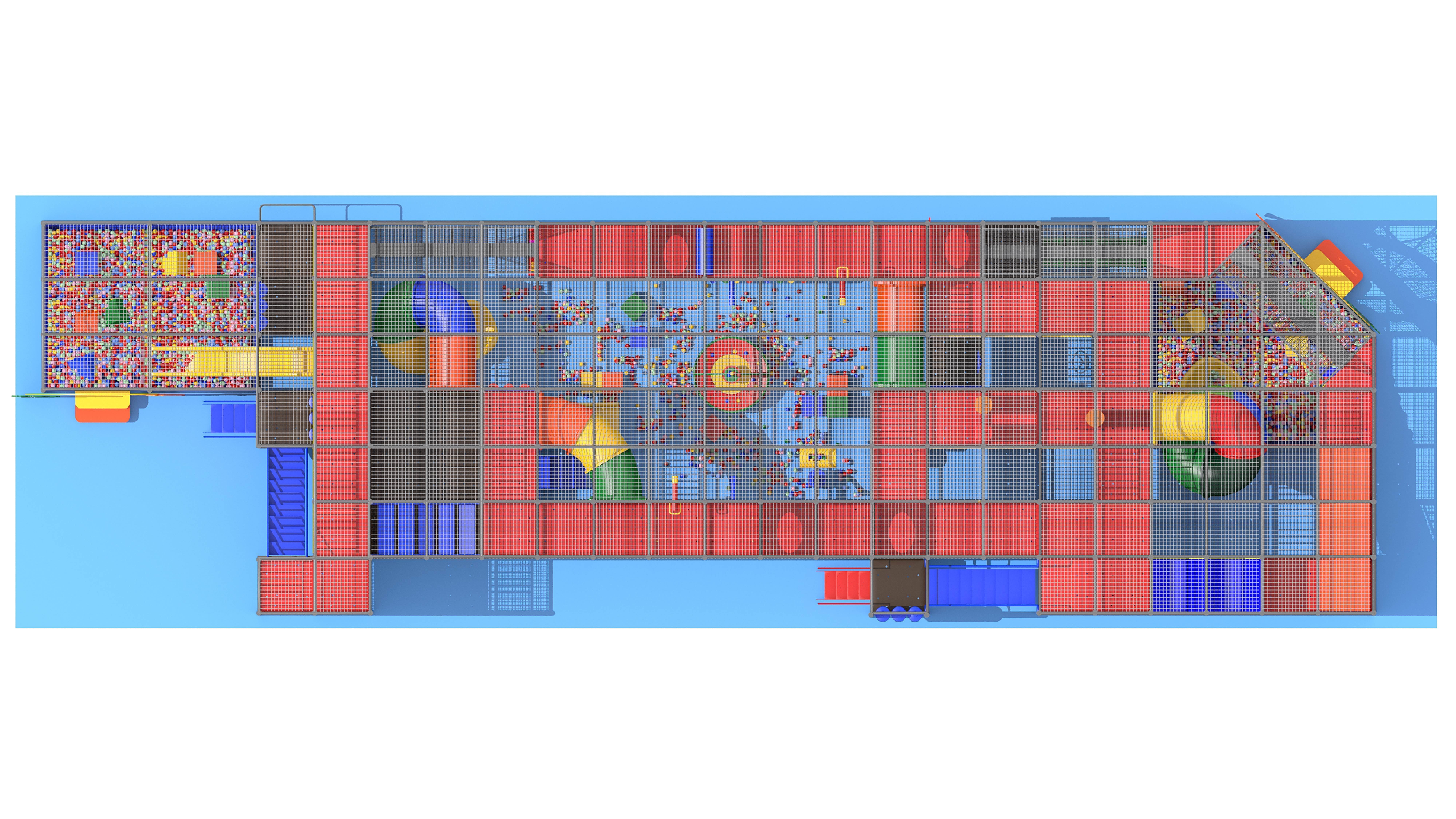 Indoor Playground 3D model_2