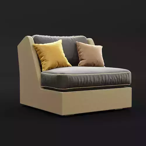 Chair whith pillow 3D model