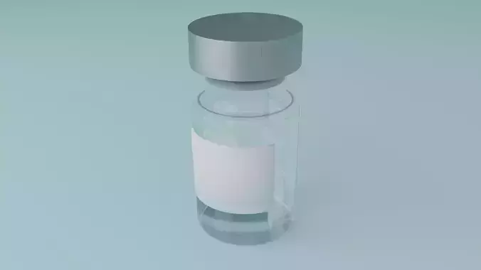 3D vaccicne bottle