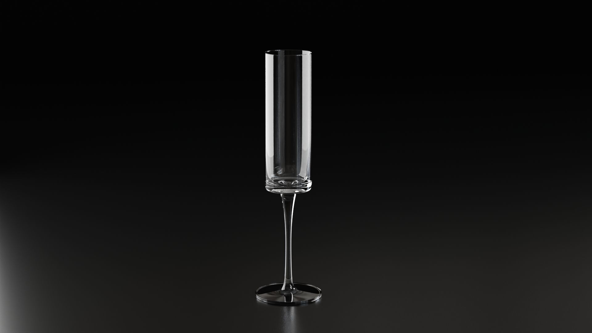 Champagne glass 5 3D model_8
