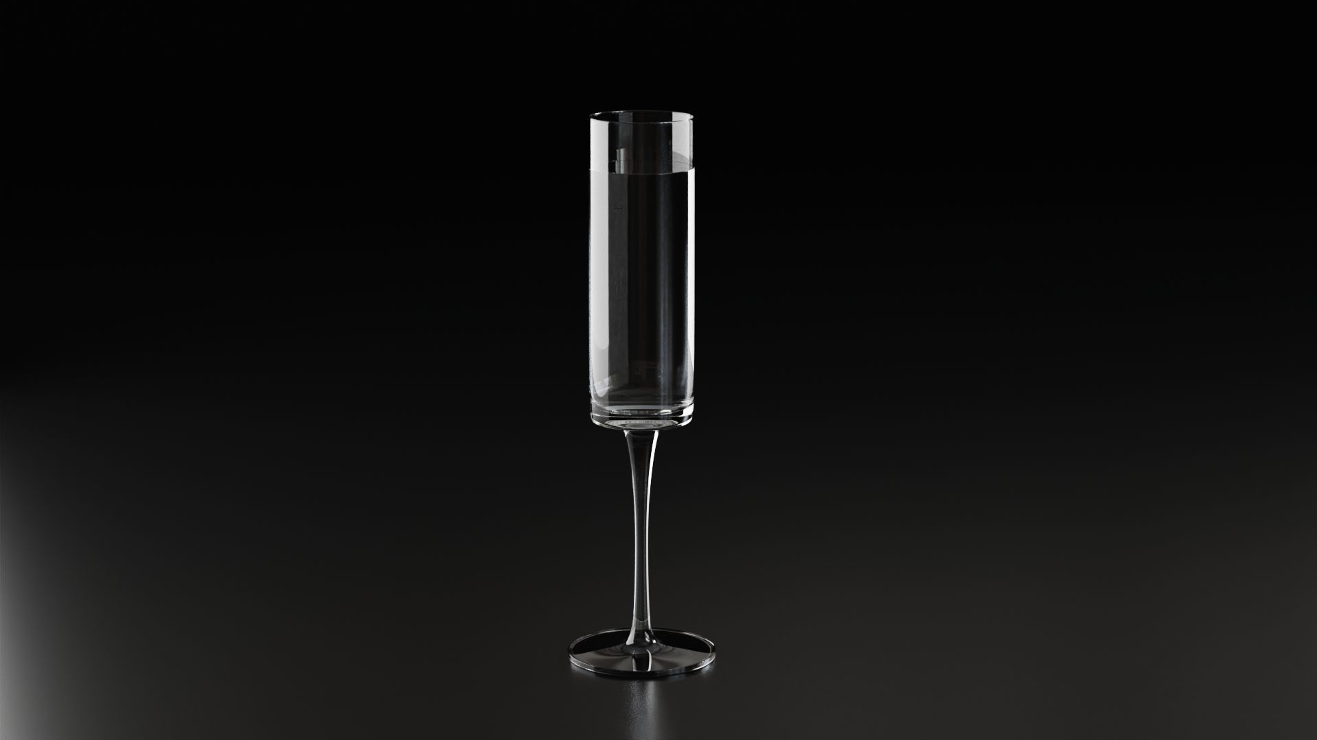 Champagne glass 5 3D model_12