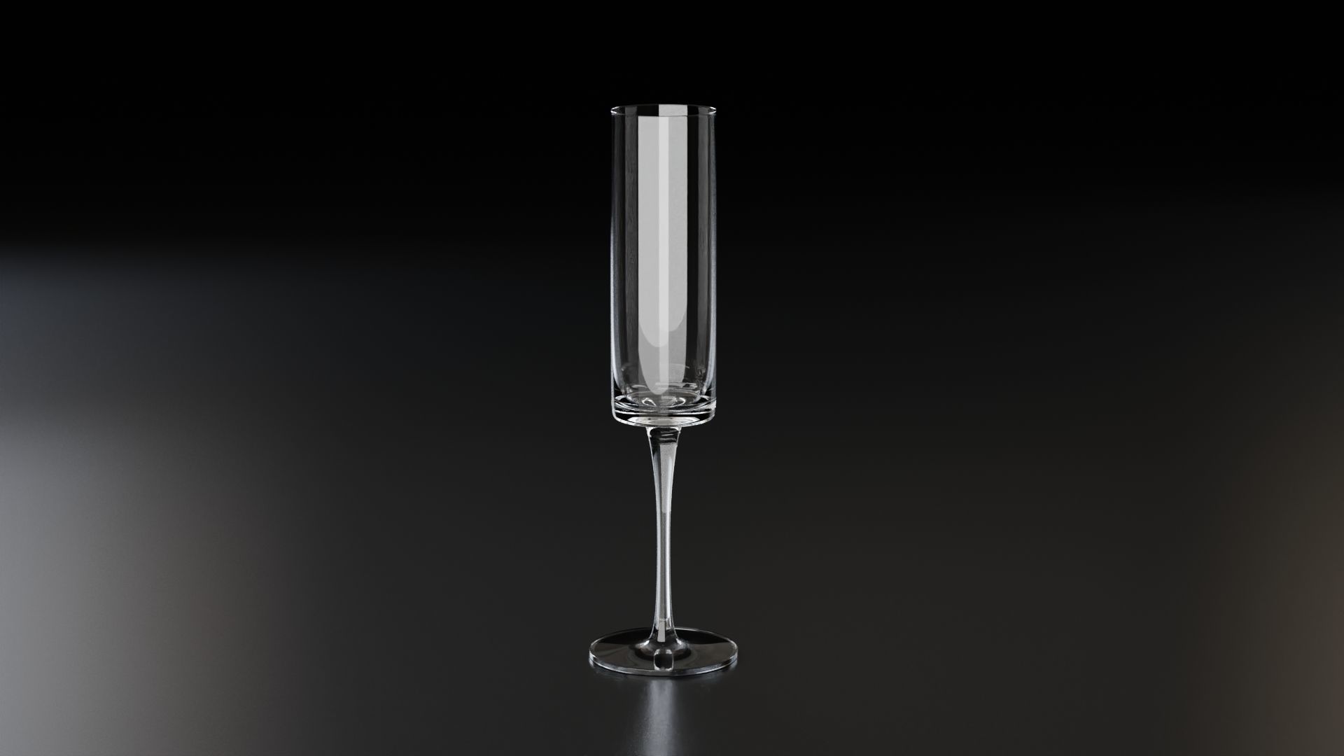 Champagne glass 5 3D model_9