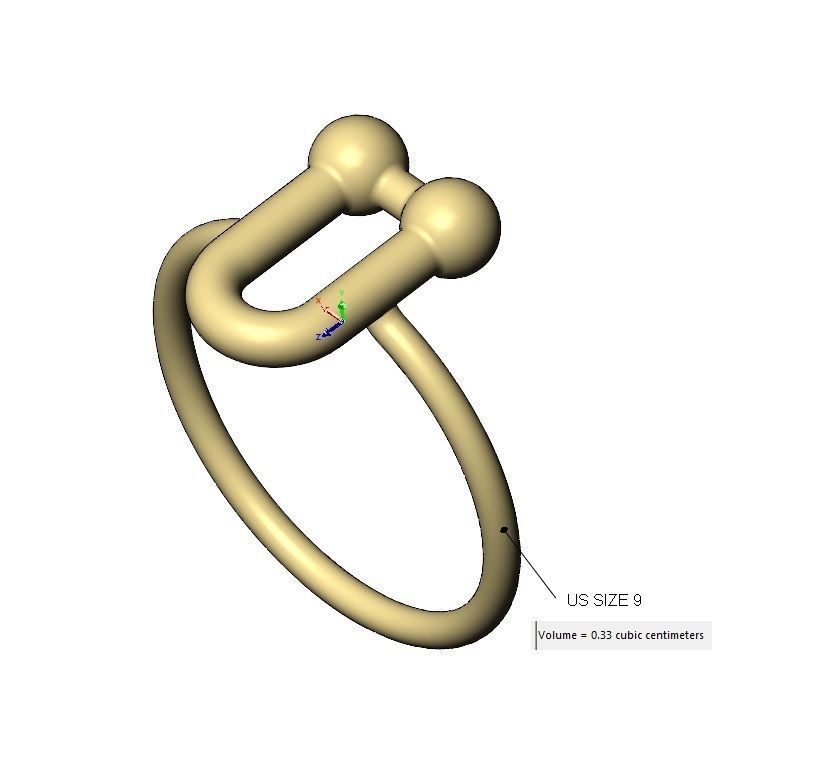 Hardware link band US sizes 5to9 3D print model_10