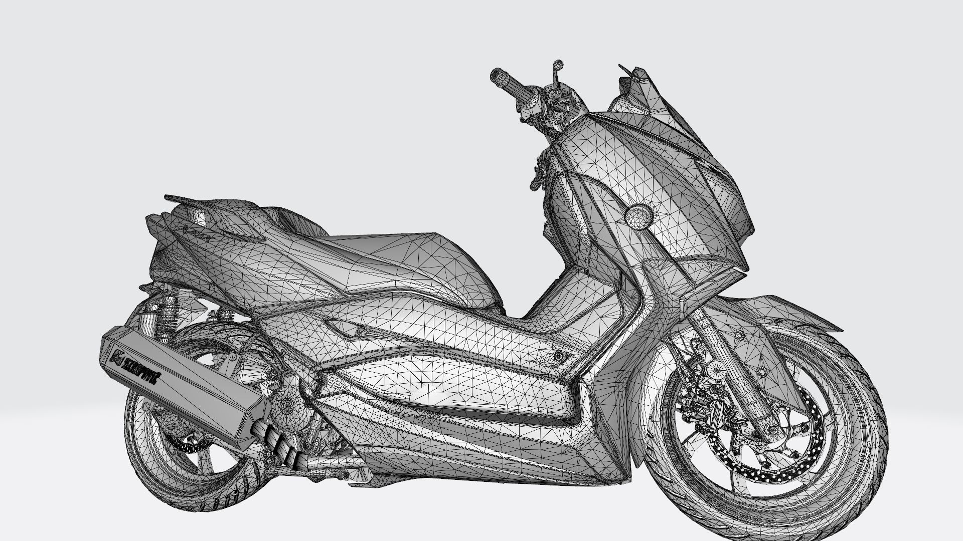 YAMAHA X MAX 300 Thai style 3D print model_6