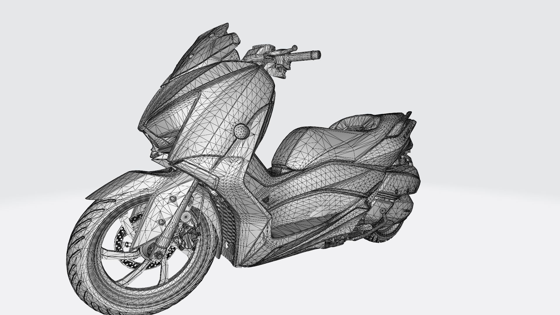 YAMAHA X MAX 300 Thai style 3D print model_8