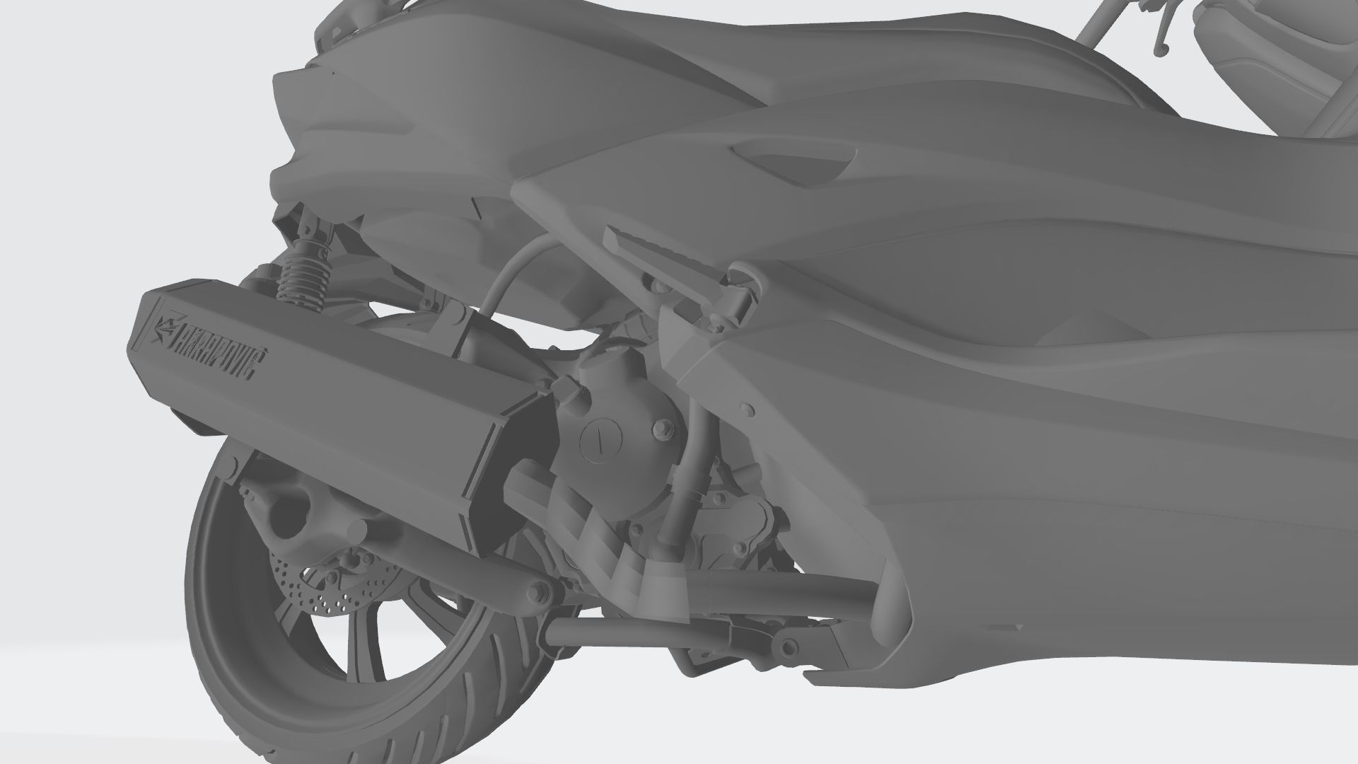 YAMAHA X MAX 300 Thai style 3D print model_3