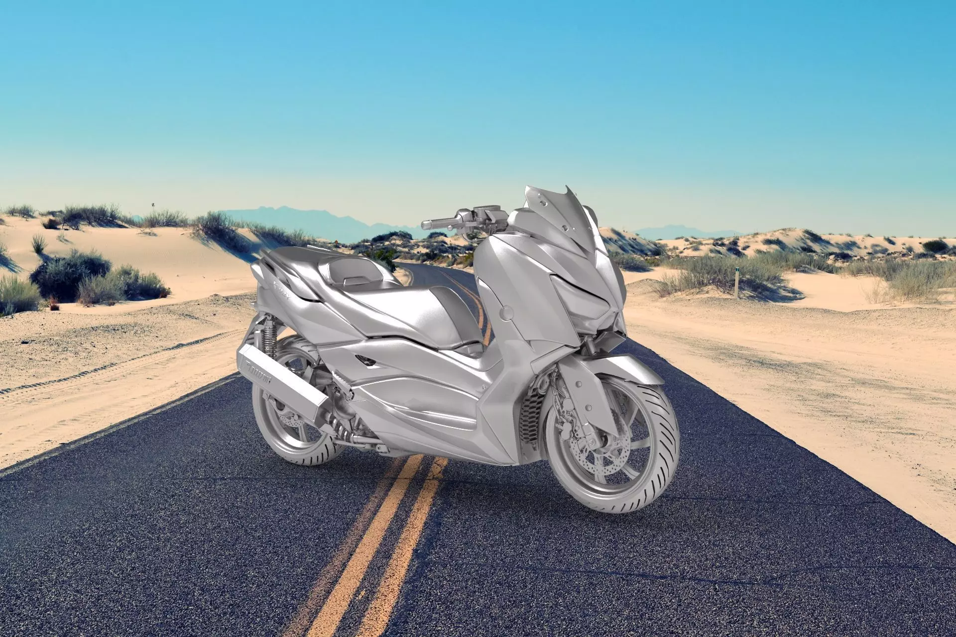 YAMAHA X MAX 300 Thai style 3D print model_0