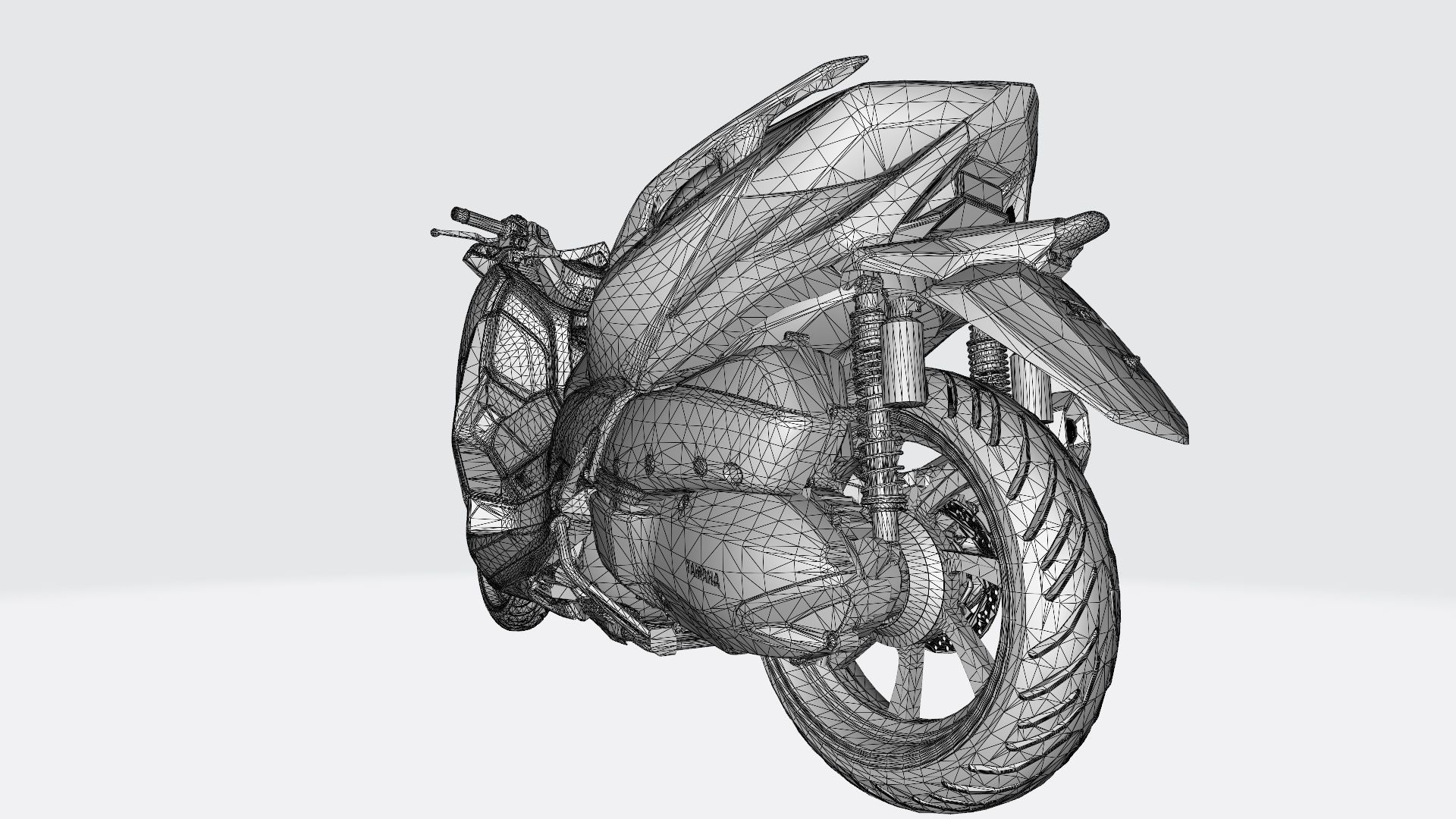 YAMAHA X MAX 300 Thai style 3D print model_7