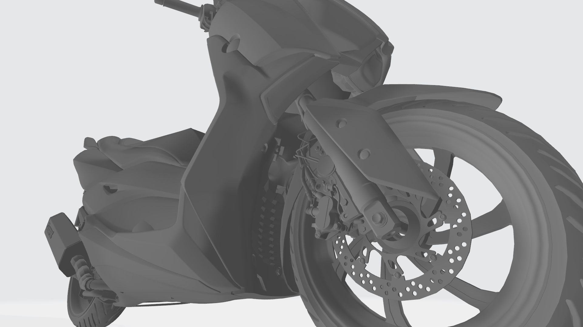 YAMAHA X MAX 300 Thai style 3D print model_4