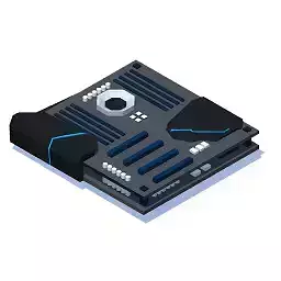 Mother Board Low Poly