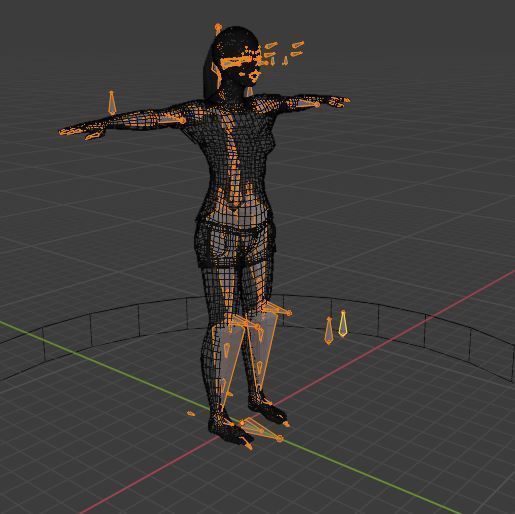 fully rigged character 3D model_2