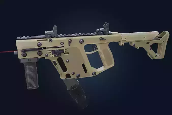 gunner gun with laser