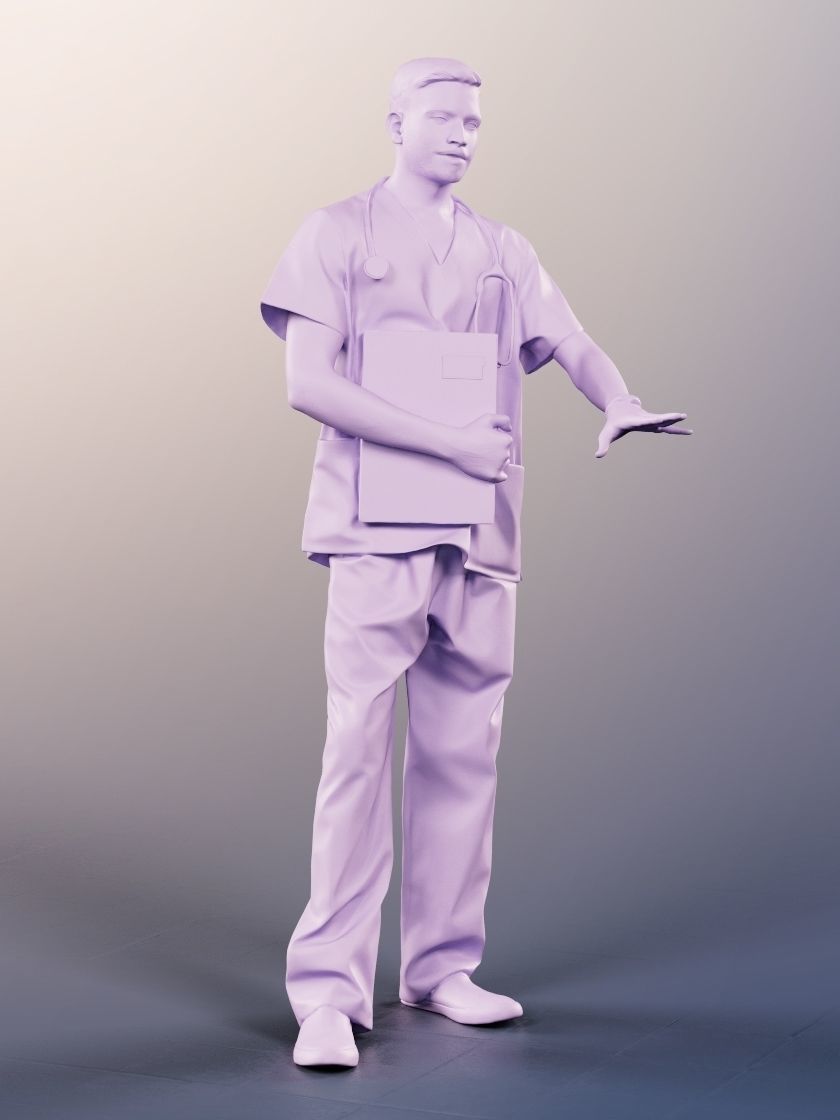 Kabir 11873 - Doktor Medical Technician Laboratory 3D model_4