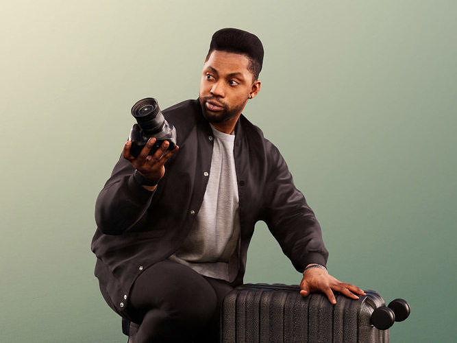 Benoit 11930 - Photographer Fotographer Foto Black African man 3D model