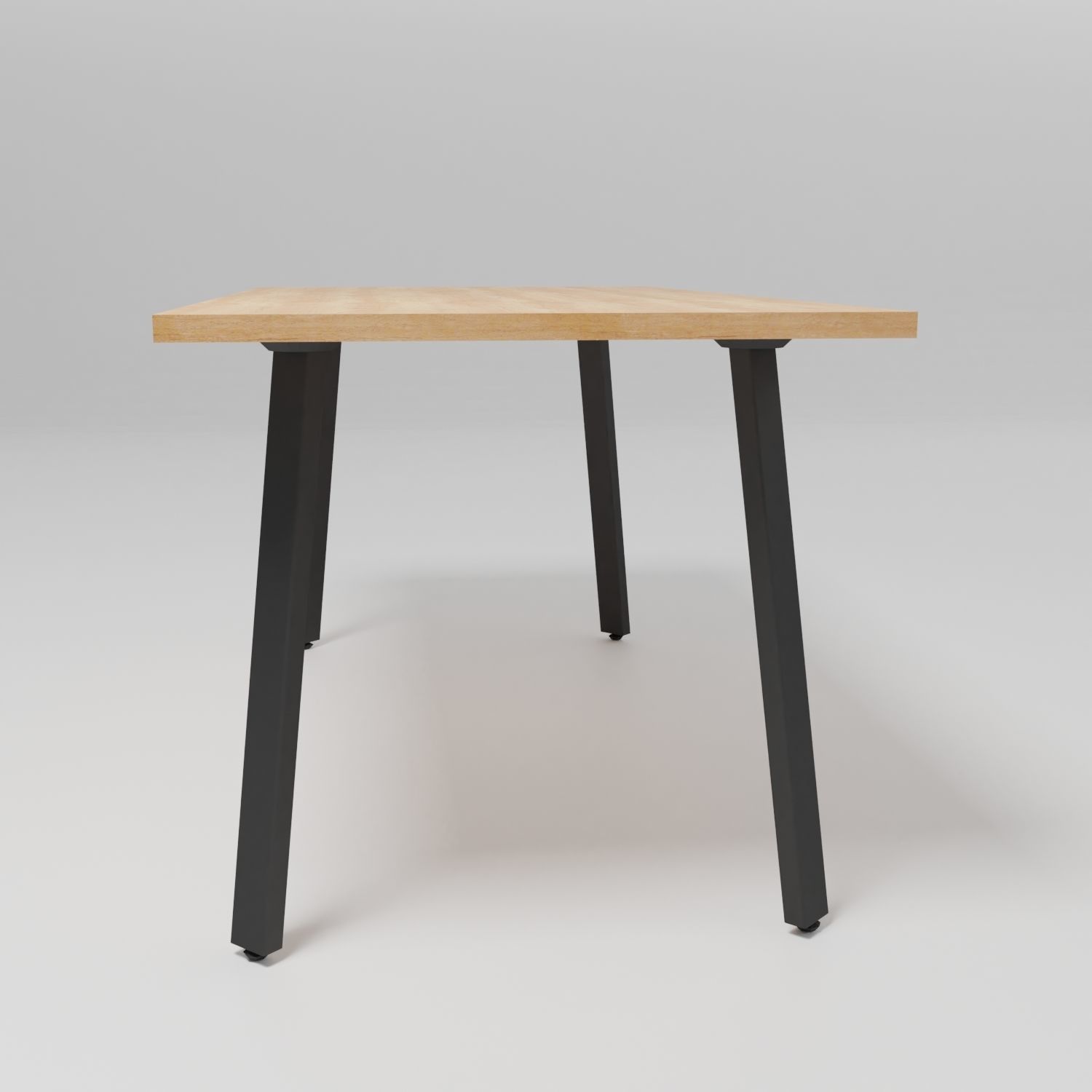 OGI A - Rectangular workstation desk - Free 3D model_2