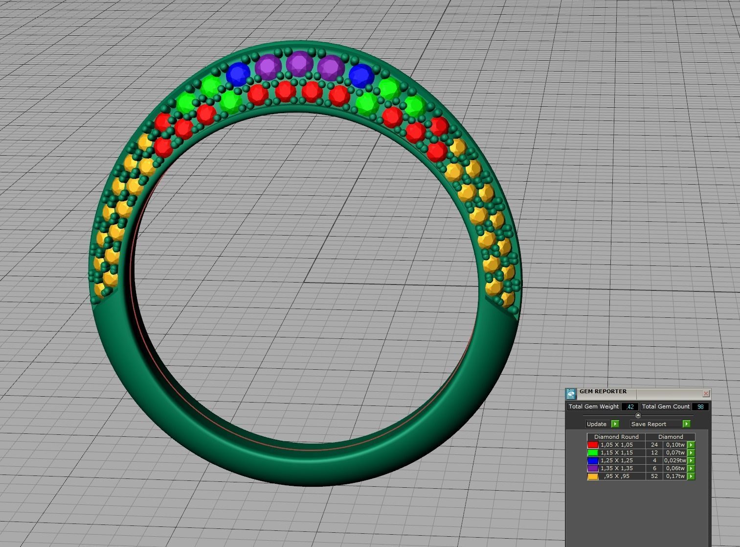 Match Wedding Ring Diamond Wedding Band 3dmodel 3D print model_14