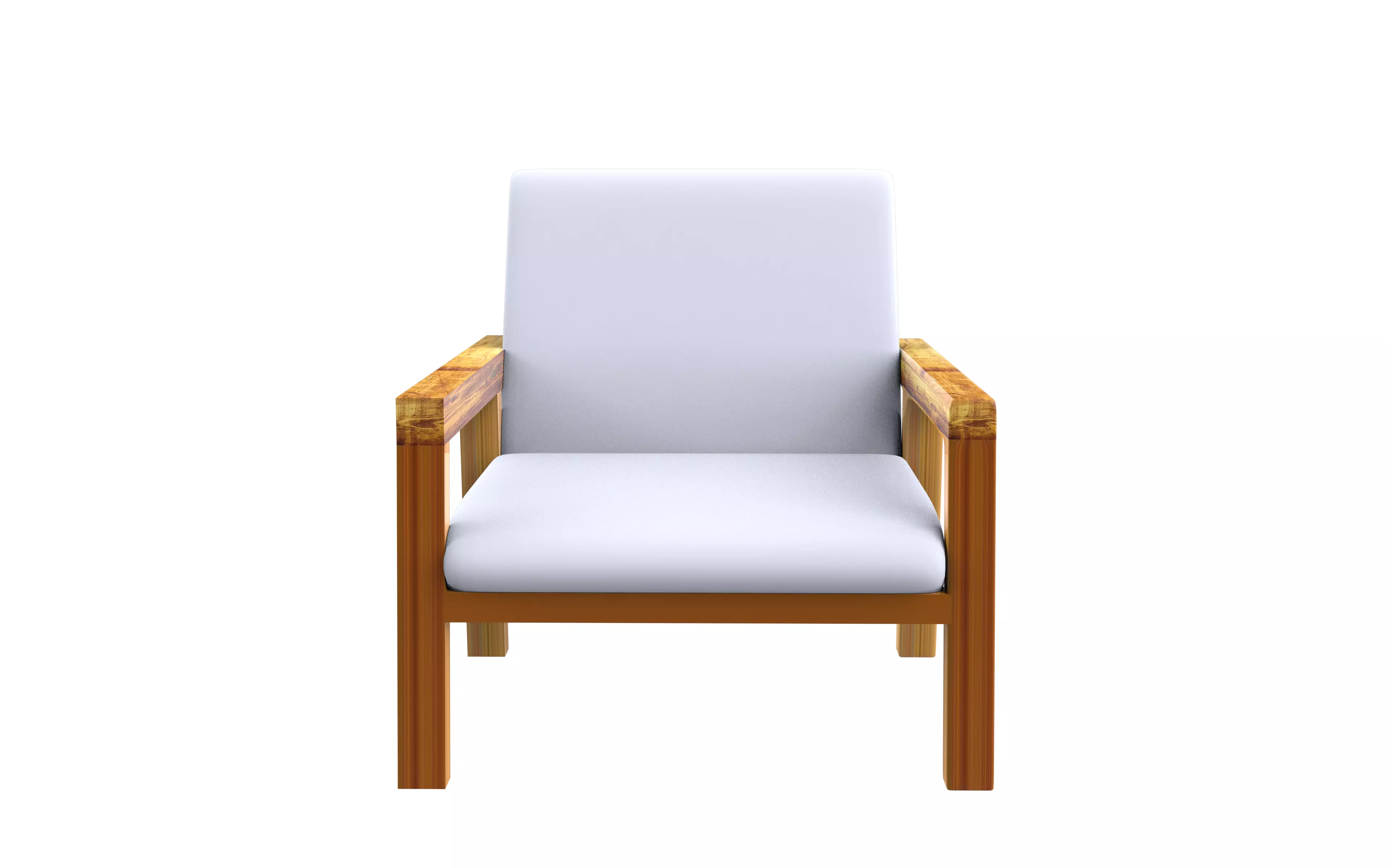 Arm Chair Free low-poly 3D model