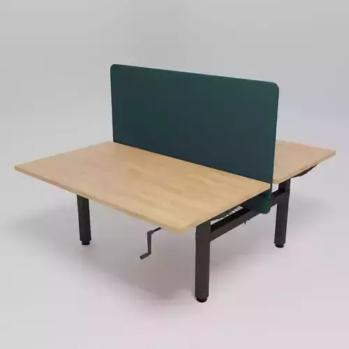 OGI DRIVE - Rectangular manual workstation bench -