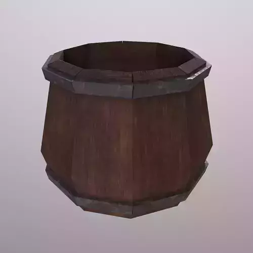 AQUARIUS Game Ready - Low Poly PBR 3D Model  Low-poly 3D model