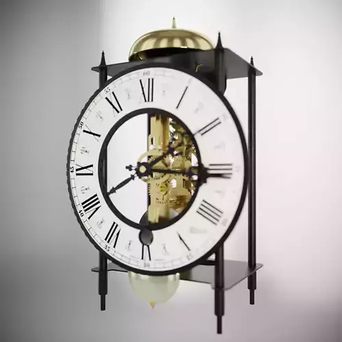 Hermle Bonn Table Clock 3D model