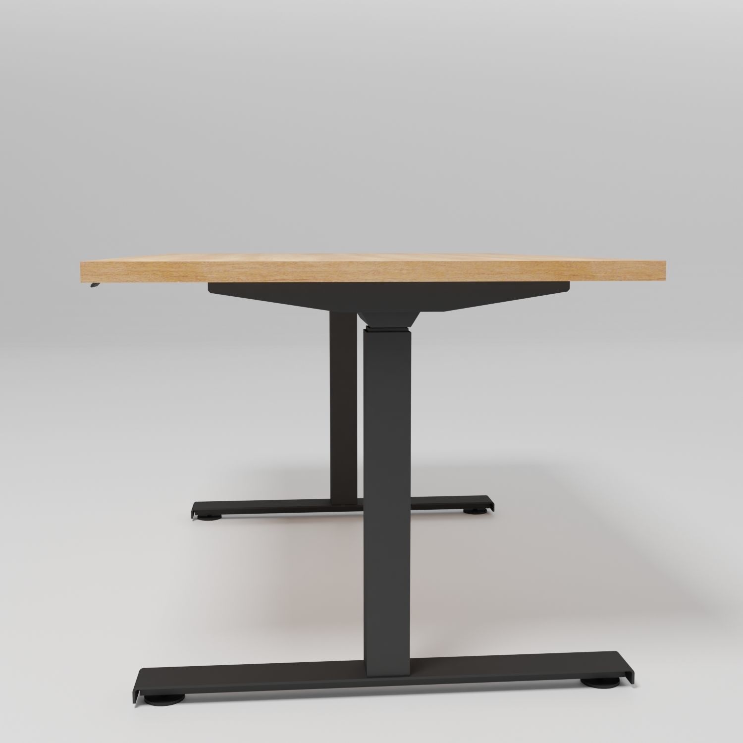 OGI DRIVE - Rectangular electric workstation desk - Free 3D model_2