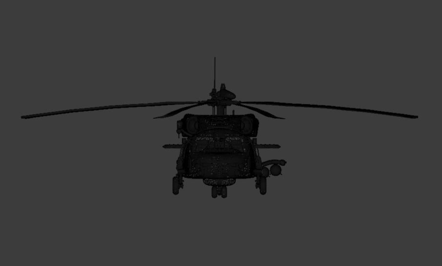 War Helicopter 3D model_1