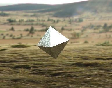 Kunai sword in sky Free low-poly 3D model_4