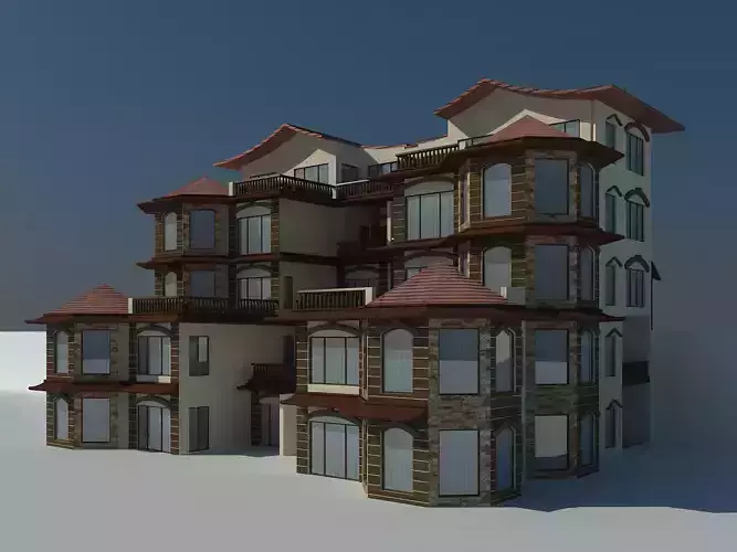 4 Type House Model 