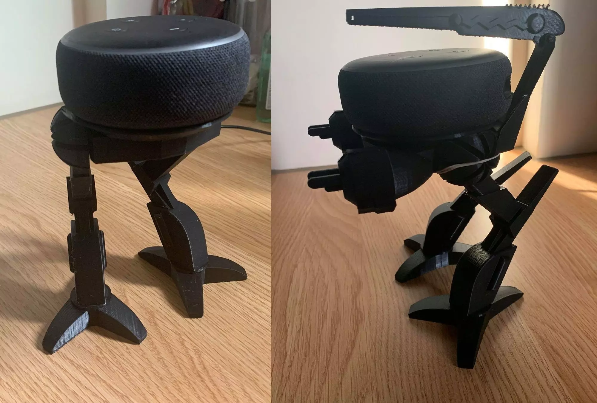 Alexa Echo Dot Mech Mount 3D print model_0