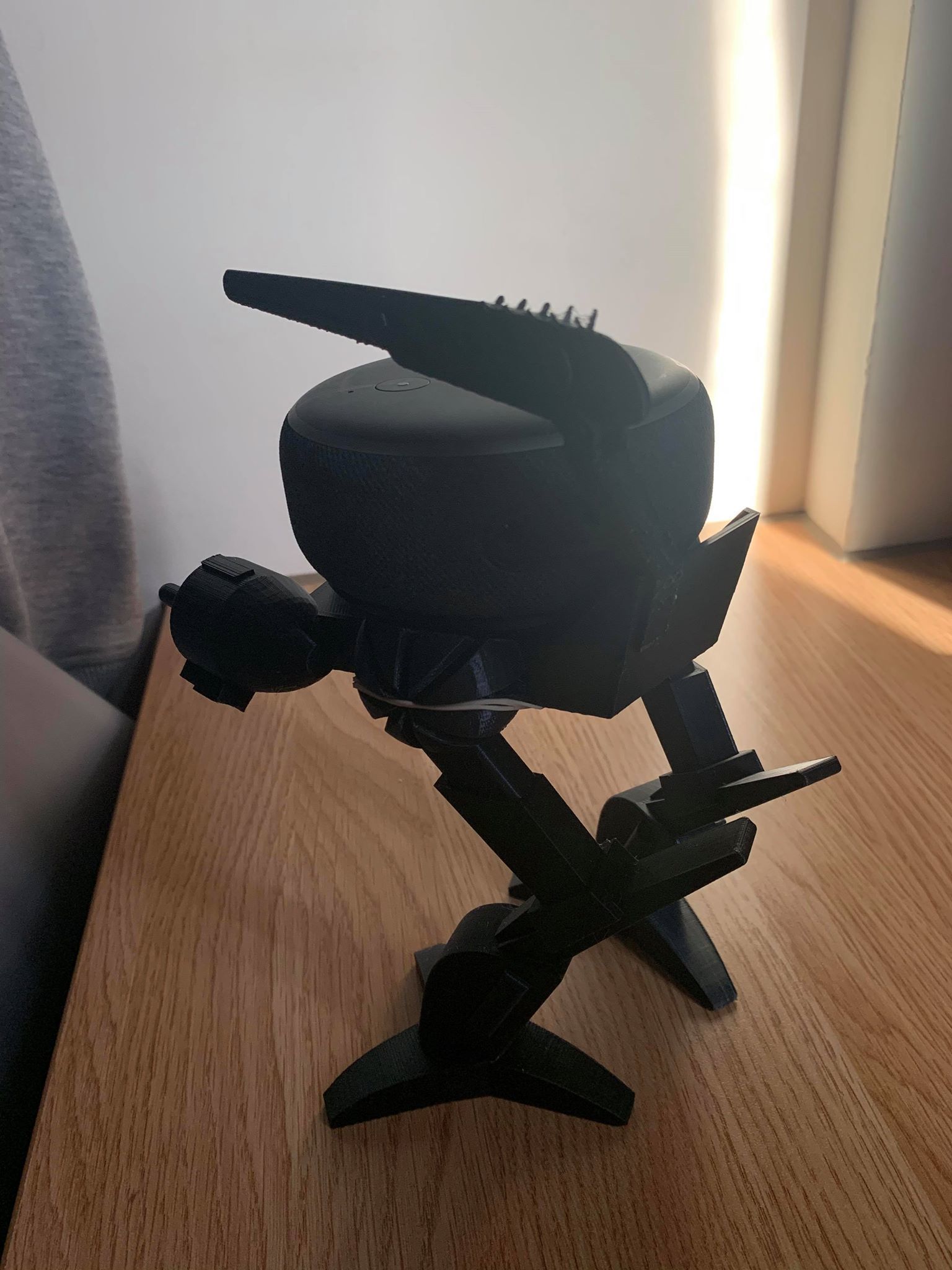 Alexa Echo Dot Mech Mount 3D print model_7