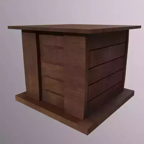 Cabinet - Game Ready - Low-Poly PBR 3D Model Low-poly 3D model