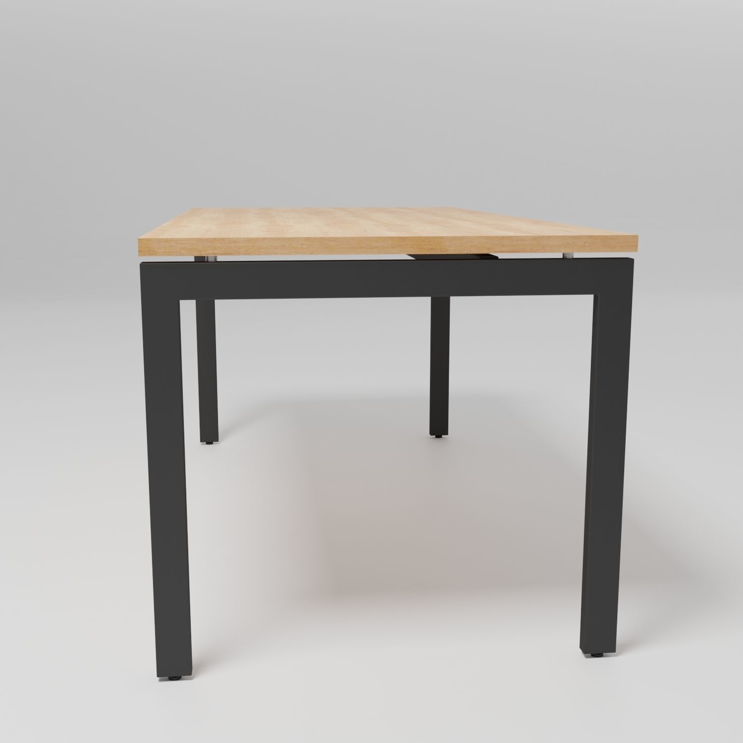 OGI U - Rectangular workstation desk - Free 3D model_2