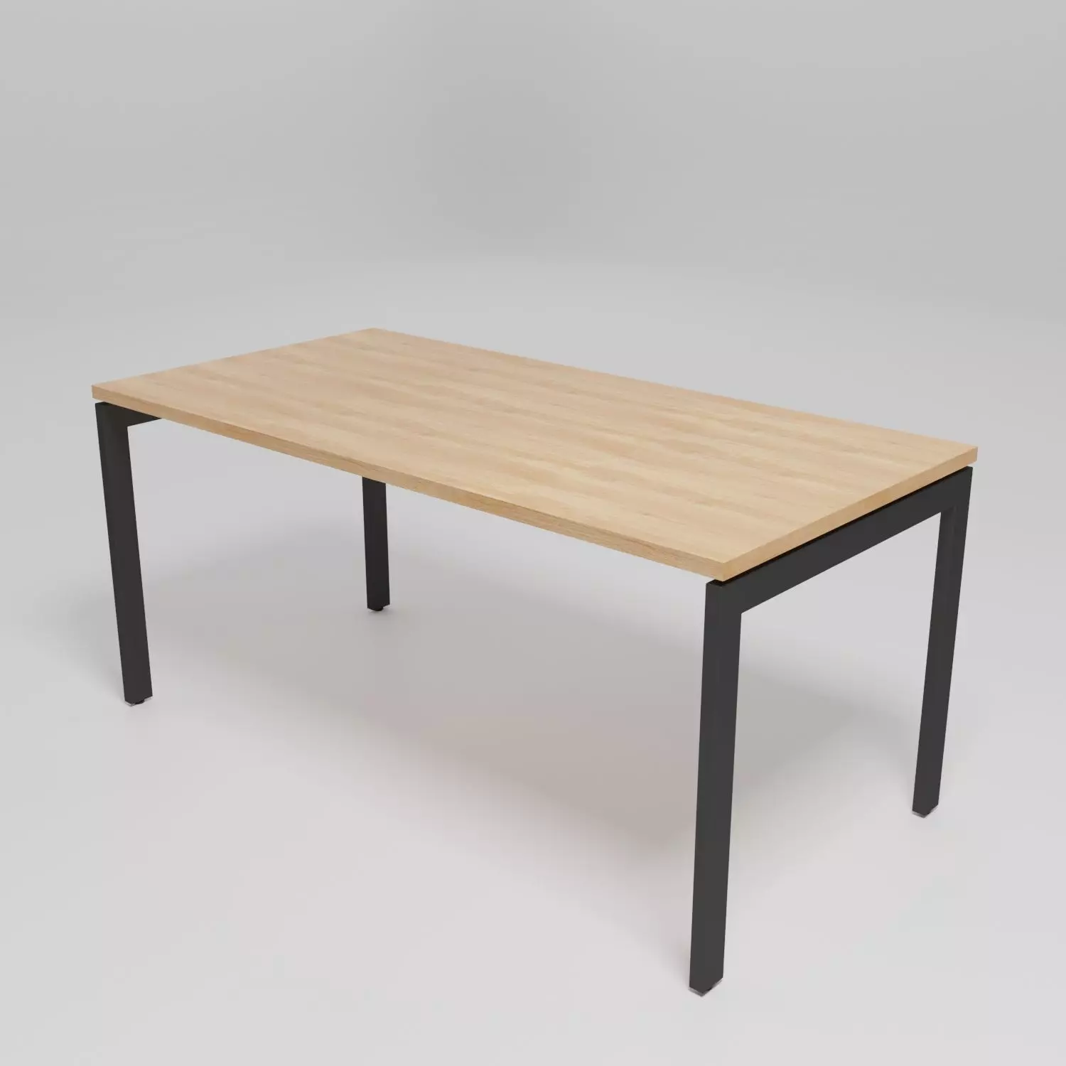 OGI U - Rectangular workstation desk - Free 3D model_0