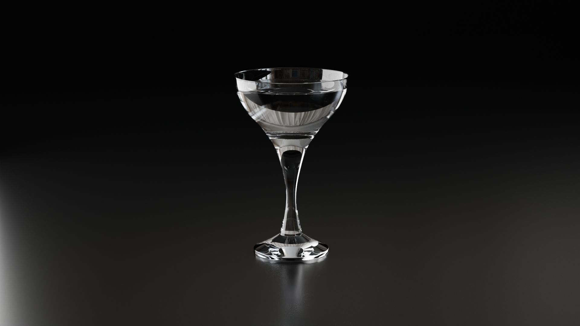 Champagne glass 6 3D model_11