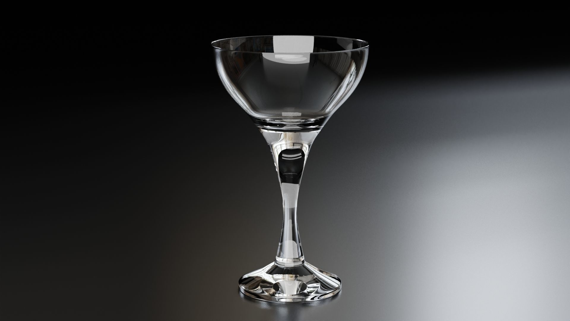 Champagne glass 6 3D model_10