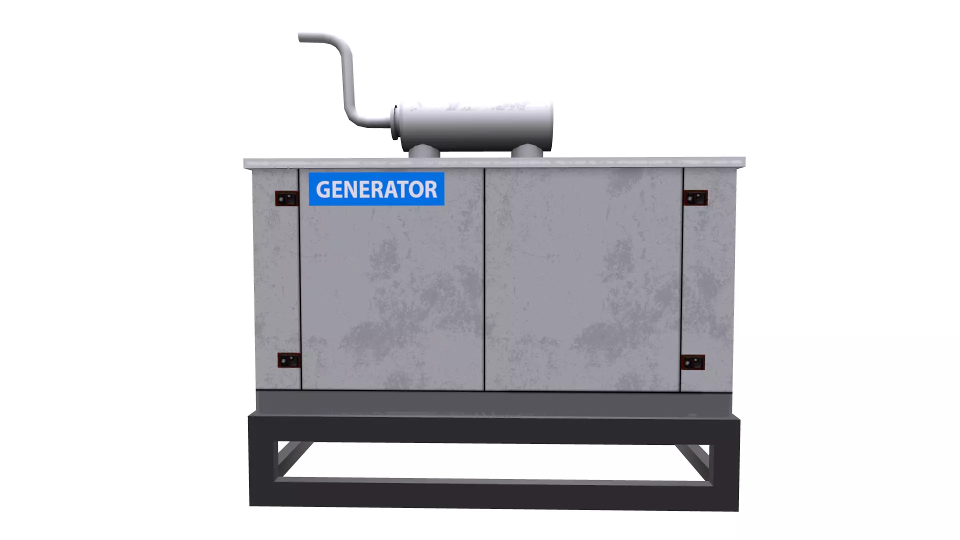 Generator Low-poly 3D model_0