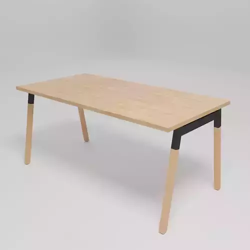 OGI W - Rectangular workstation desk -